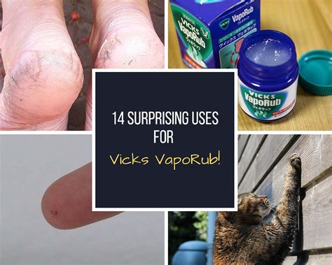 Vicks VapoRub isn’t just meant for colds, can be used for a variety of other health benefits ...