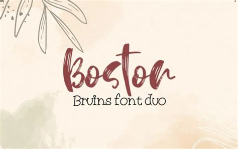 Boston Bruins Font - Demofont.com