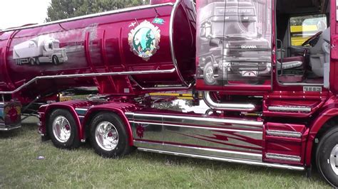 Scania V8 Truck Engine