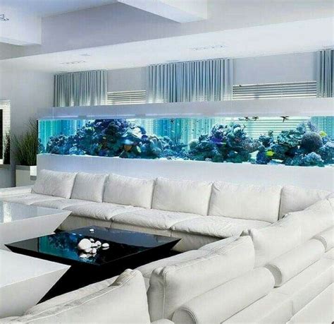 Aquarium Wall Decorating - jihanshanum | Home, Amazing aquariums ...