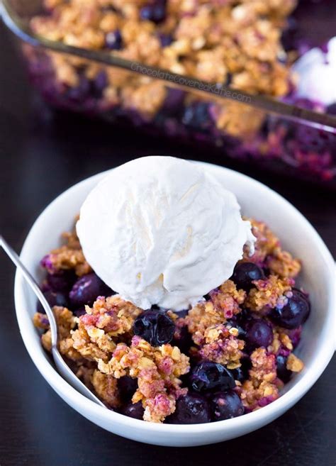 Easy Homemade Oatmeal Blueberry Crisp Recipe | Blueberry crumble recipes, Blueberry crisp recipe ...