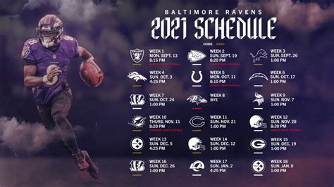 Baltimore Ravens Football Schedule 2024 - Ivie Rhodie