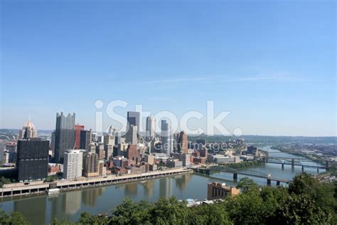 Pittsburgh's Skyline From Mount Washington Stock Photo | Royalty-Free ...