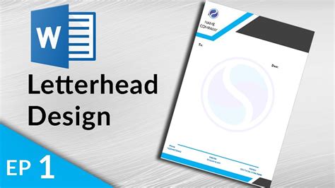 Letterhead Design In Word Format - Design Talk