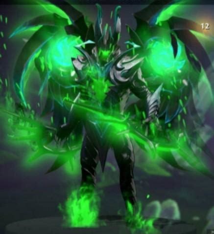 Terrorblade Arcana Champion's Green, Video Gaming, Gaming Accessories ...