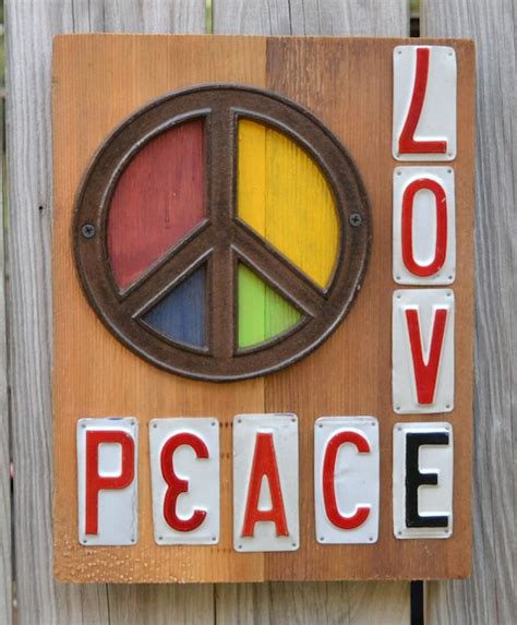 Peace Peace Sign Wall Art love