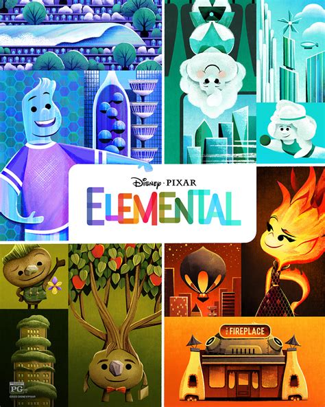 Elemental Movie Poster :: Behance