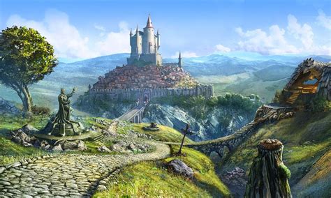 Новости | Fantasy landscape, Fantasy castle, Fantasy places