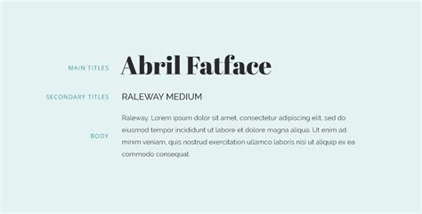 abril-fatface-font-combination - Colormelon