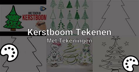 Kerstboom Tekenen (Met Tekeningen)