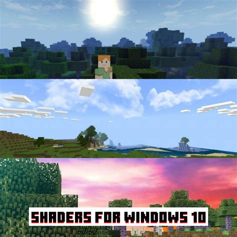 Download Shaders for Minecraft Windows 10 Edition Free - Shaders for ...