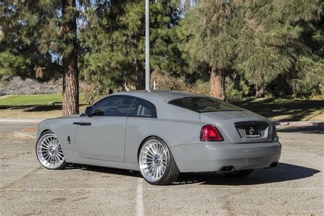 Gray Rolls Royce Wraith Showing Off Chrome Forgiato Rims — CARiD.com ...