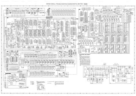 Free Audio Service Manuals - Free download Yamaha CS 70M Trouble Shooting Diagram Digital Section