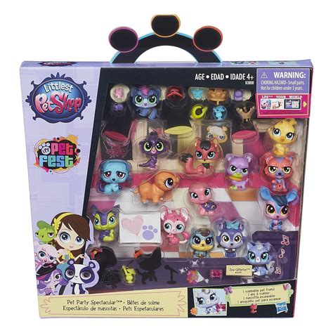 Buy Littlest Pet Shop Party Spectacular Collector Pack Toy, Includes 15 ...