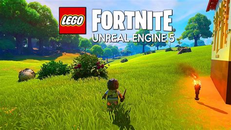 LEGO FORTNITE First Gameplay in Unreal Engine 5 | New Survival with ...