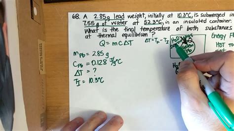 How To Find Thermal Equilibrium Temperature