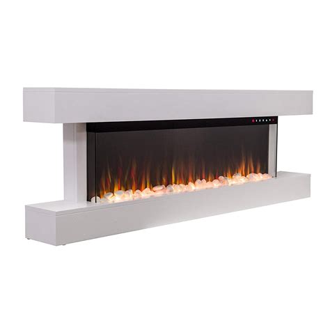 2023 NEW PREMIUM PRODUCT 60inch White Wall Mounted Electric Fire Suite ...