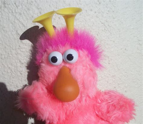 Sesame Street Hot Pink Honker Plush Jim Hensons Sesame | Etsy