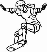 Skateboard Logo Coloring Pages sketch template