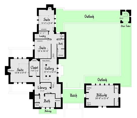 Medieval Keep Floor Plans