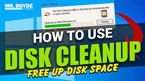 How to Use Disk Cleanup in Windows 10 - YouTube