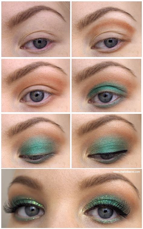 Green & Gold makeup tutorial - festive for the holiday season!