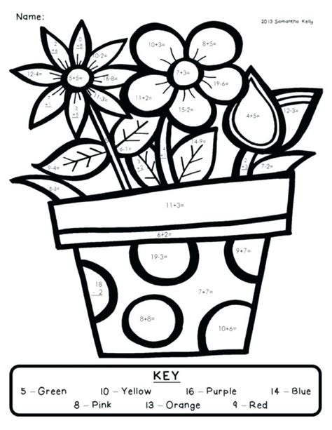 Valentine Math Coloring Pages at GetColorings.com | Free printable colorings pages to print and ...