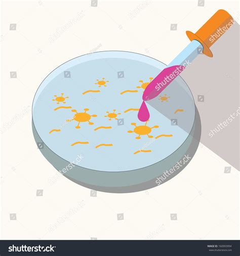 Petri Dish Bacteriaflat Icon Stock Vector (Royalty Free) 160993994 | Shutterstock