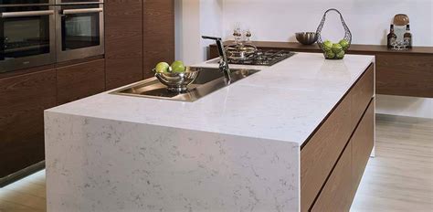 White Quartz Countertops | Q™ Premium Natural Quartz White Quartz ...