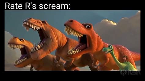 Dinosaur roar meme (voices & screams). - YouTube