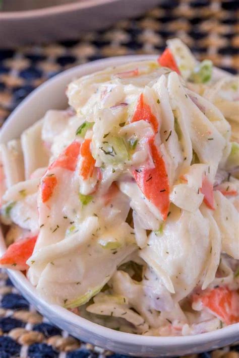 Crab Salad with celery and mayonnaise is a delicious and inexpensive delicious way to enjoy the ...