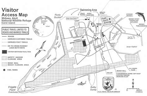 Midway Map - Midway Island