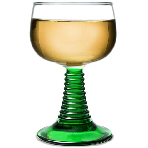 Romer Wine Glasses 9oz / 270ml | Coloured Glassware German Wine Glasses - Buy at Drinkstuff