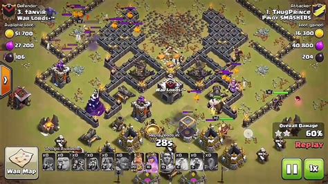 Th9 *Anti 3 star war base *😰😱 - YouTube