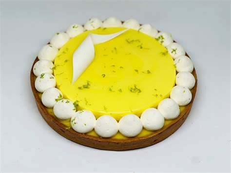 Lemon Yuzu Tart - Amadeus Patisserie - Newmarket