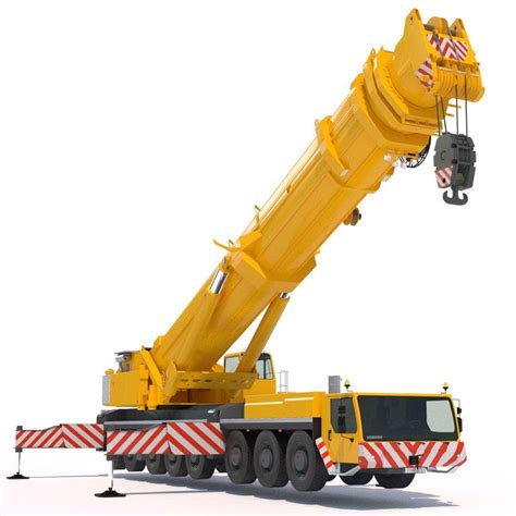 Liebherr LTM 1500 Mobile Crane - 3D Model by ArqArt