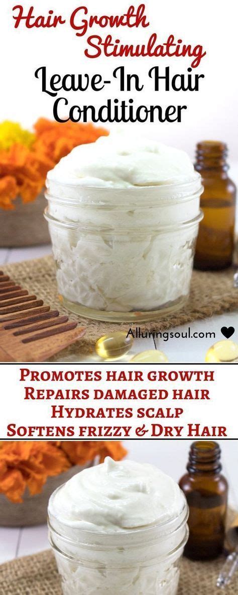 DIY Hair Growth Stimulating Leave-In Conditioner | Recipe | Hair growth ...