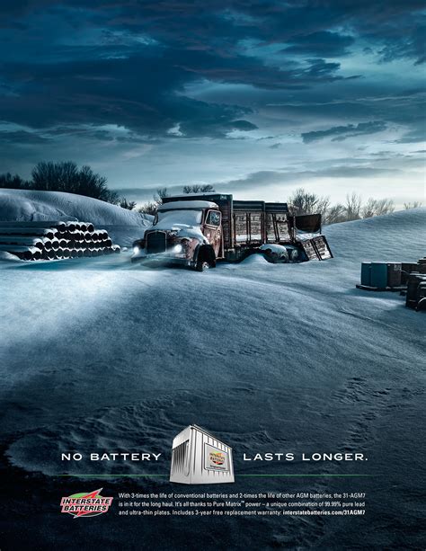 INTERSTATE BATTERIES: LASTS LONGER | Behance