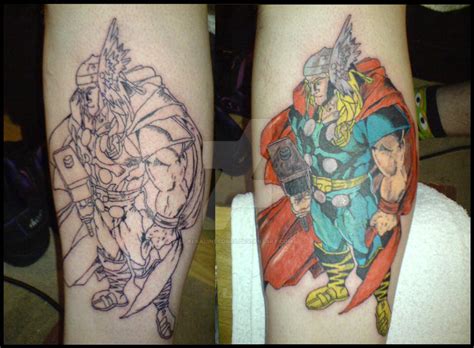 Thor tattoo by alkalinecobra on DeviantArt