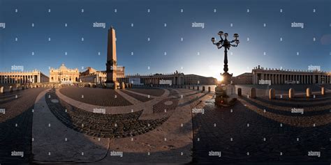 360° view of Piazza San Pietro in Vaticano - Alamy