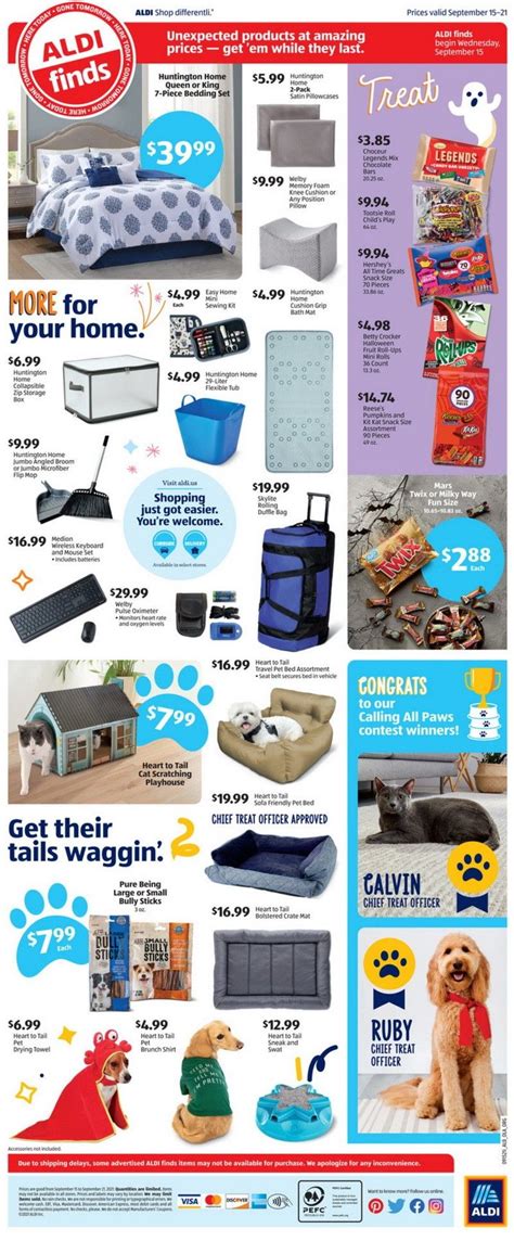 ALDI Weekly Ad Sep 15 – Sep 21, 2021