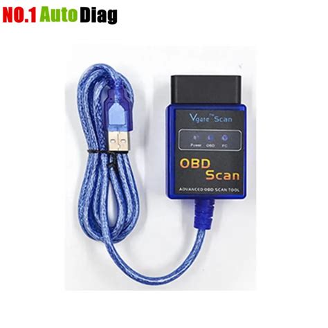 Vehicle Diagnostic Tool OBD2 OBD II V1.5 Vgate ELM327 USB OBD Scan USB ...