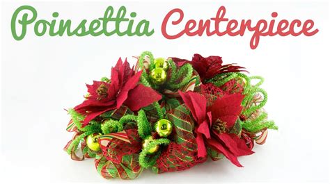 Poinsettia Centerpiece