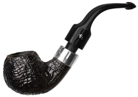 Peterson: Deluxe System Sandblasted (3s) P-Lip Tobacco Pipe