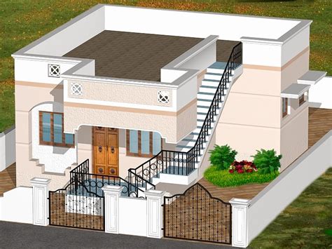 INDIAN HOMES - HOUSE PLANS - HOUSE DESIGNS - 775 SQ. FT | INTERIOR DESIGN & DECORATION FOR HOMES ...