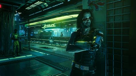 4K, video game characters, cyberpunk, Cyberpunk 2077, Johnny Silverhand ...