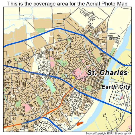 Charles County Road Map