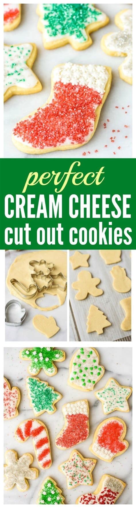 Cream Cheese Sugar Cookies Recipe Holiday Treats Gifts, Holiday Desserts, Holiday Baking ...