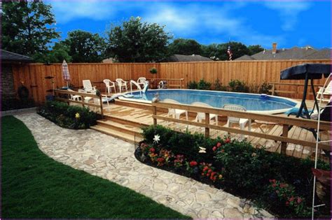 Elegant Small Backyard Above Ground Pool Ideas Small Above Ground Pool Ideas Home… | Above ...