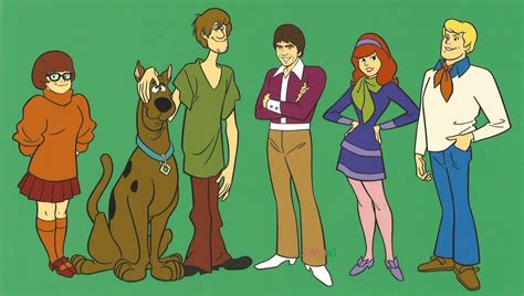 8x10" glossy character sheet: Davy Jones guest stars in Hanna-Barbera's "The New Scooby Doo ...